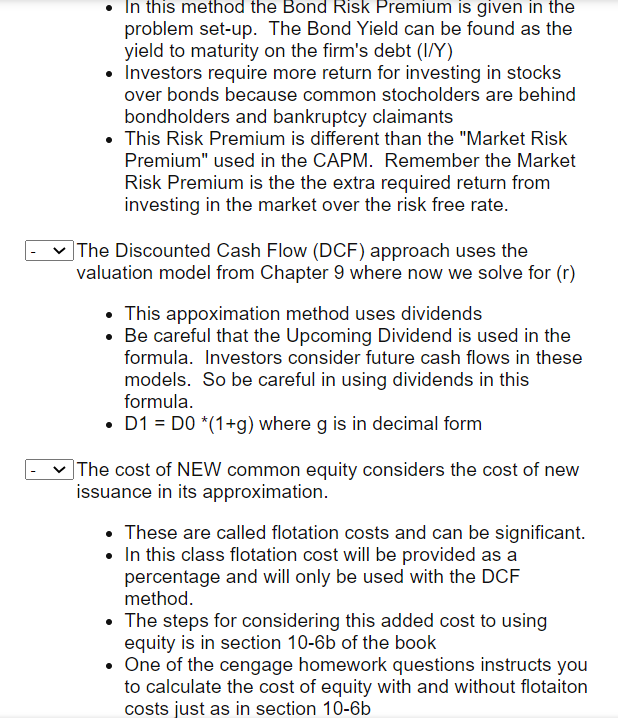 the cost of this source. When debt is used the interest on
