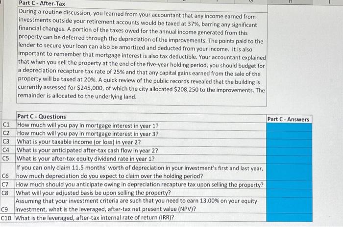 a large university campus that you are entertaining purchasing and holding as