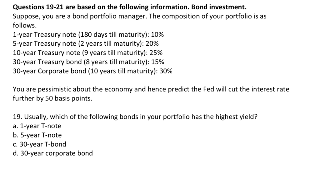 with $1,000 par value, 8% coupon rate, 10 years left to maturity.