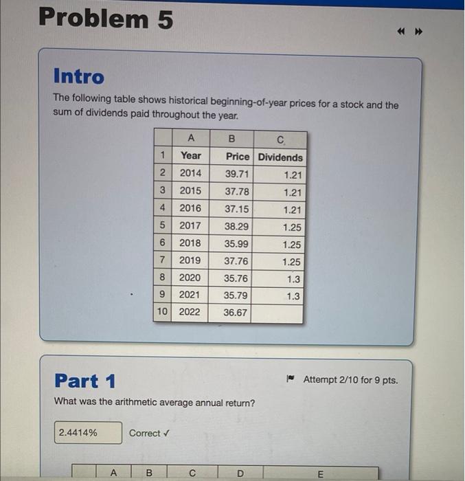 i need part 2 . please please do right ! Problem 5