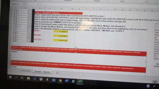 Question 1: Based on the information from Tasks 1A and 1B, describe