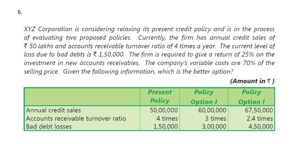 Please find the below attached question and give the answer properly. 6.