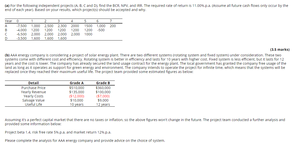  Please complete in excel and show all the formulas so I