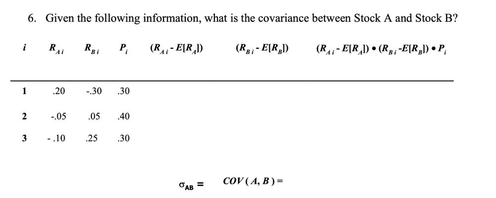 Complete on an EXCEL spreadsheet - PLEASE show formulas used in Excel