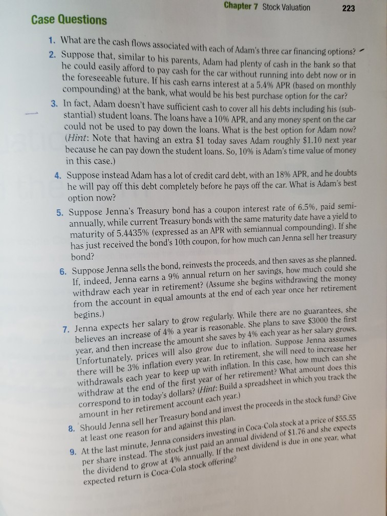 in advance!!! PART Integrative Case This case draus on material from Chapters