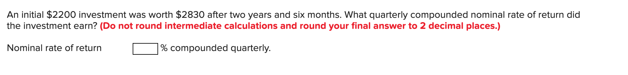 $18,000 in six years, how much should he invest today in a
