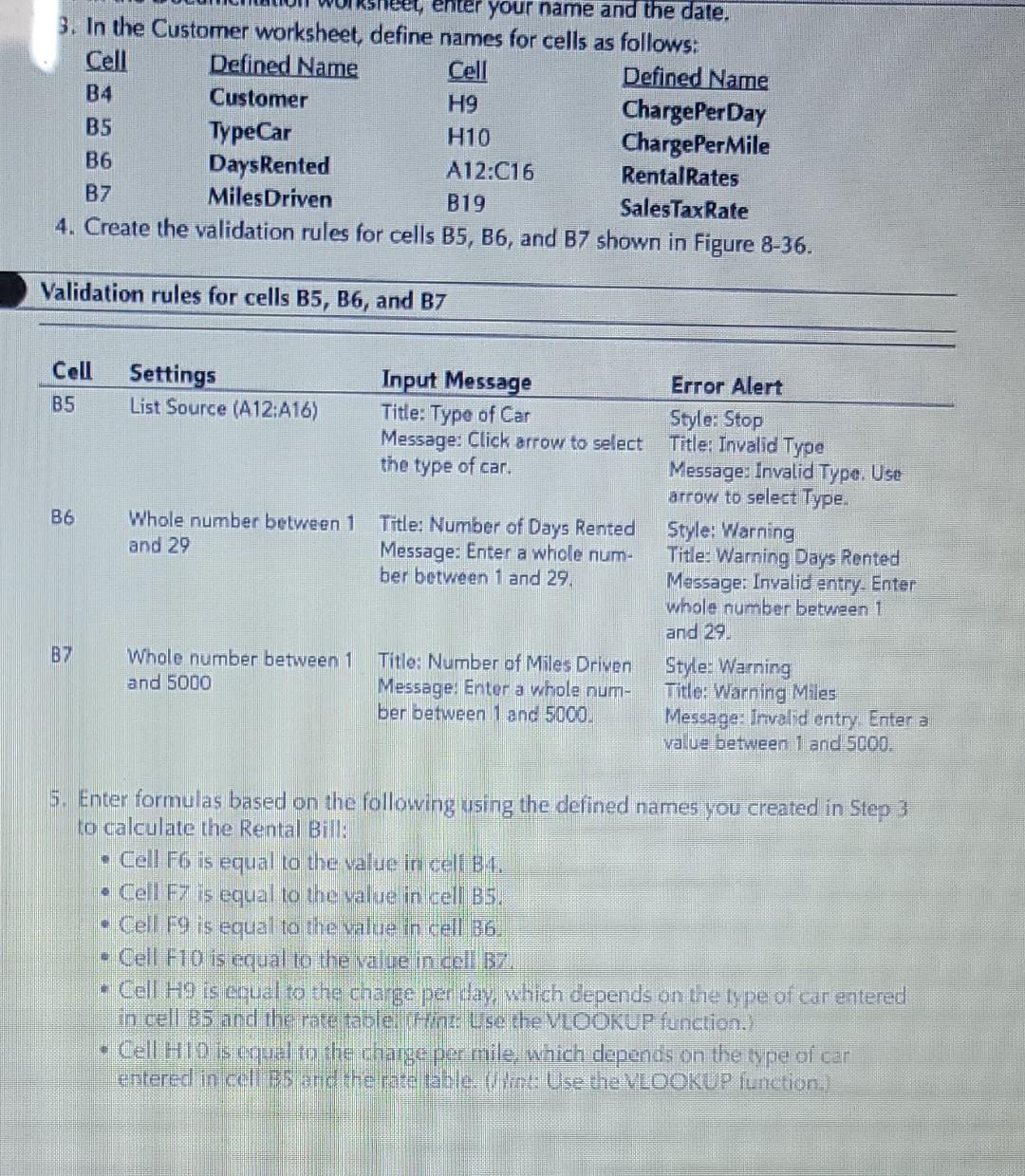 i need help with Question 5 Enter formulas based on the