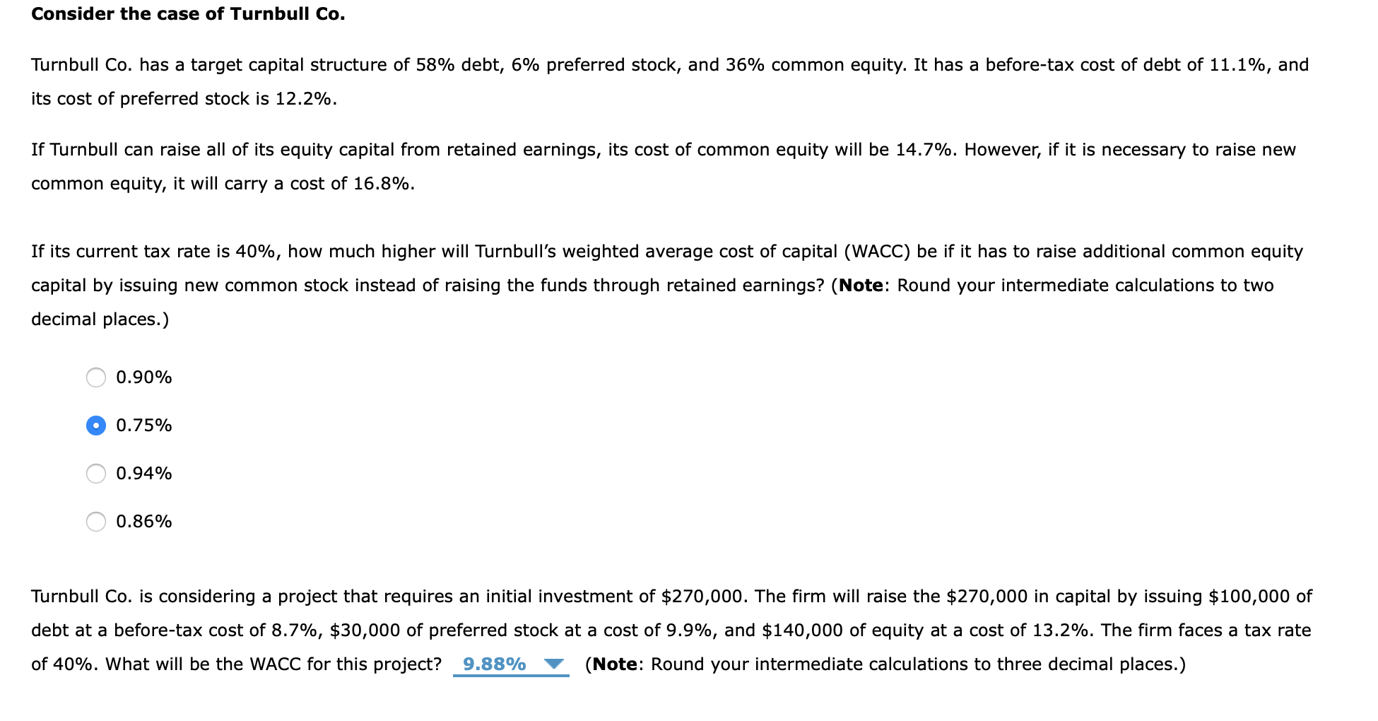  2. Kuhn Co. is considering a new project that will require