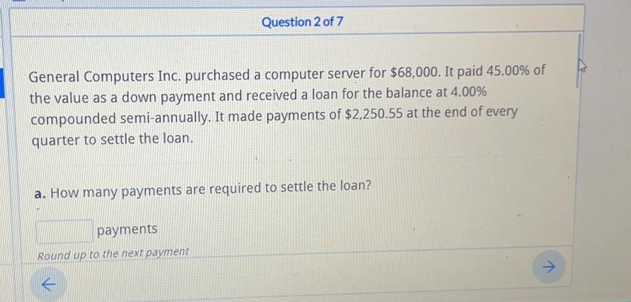 Please make an ammortization table using excel for this question and at