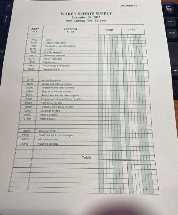  This is the Project if you can help Document No. 27