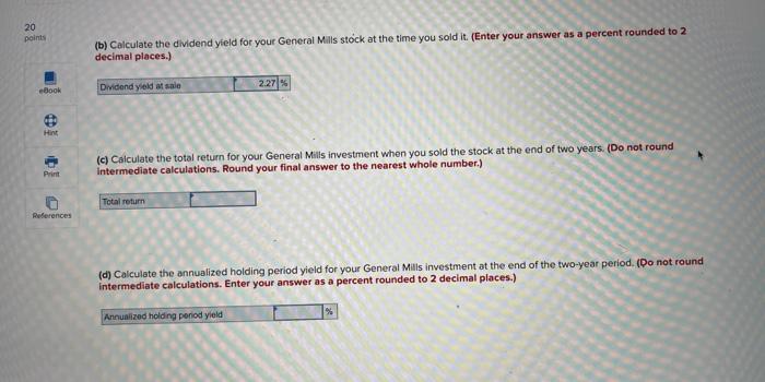 & Exit Check my 1 Two years ago, you purchased 100 shares