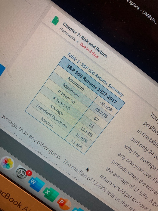 Due in 3 days risky return and the risk-free return 8/9 answered