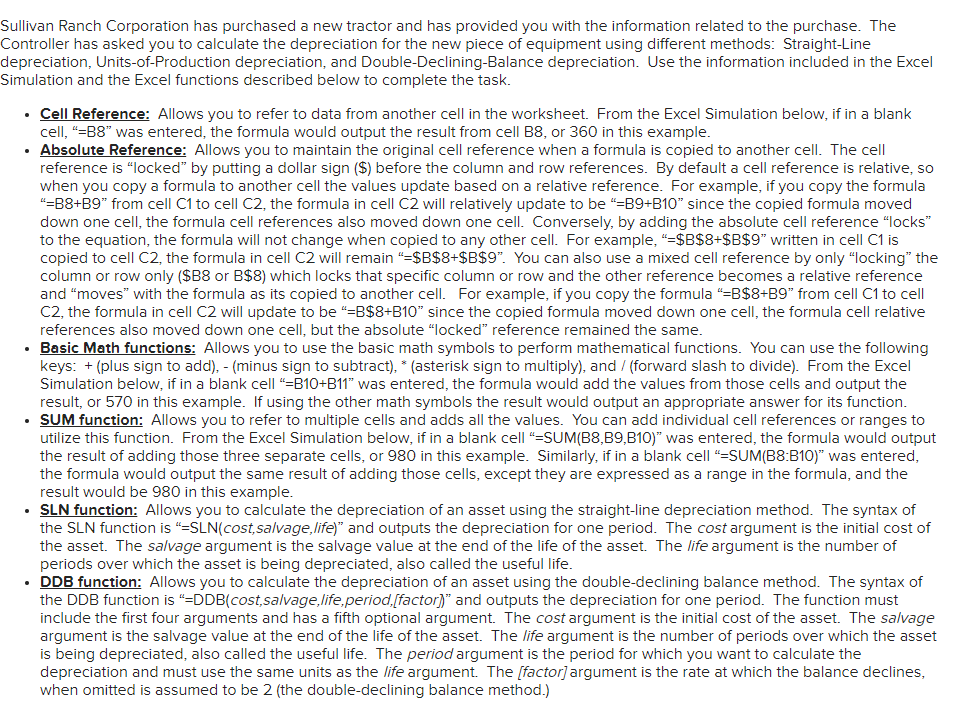  PLEASE Include Formulas for each box with the same numbers as