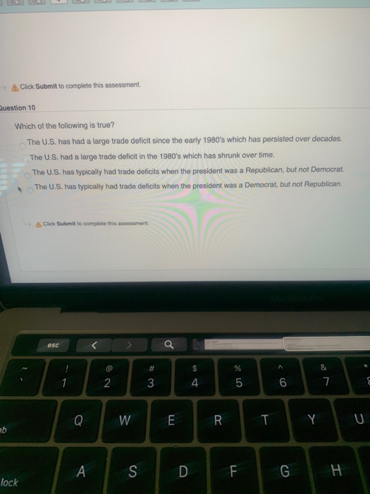 sitting. Do not leave the test before click Your answers are saved