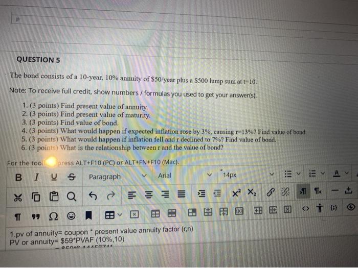  only need help with question 5 and 6 P QUESTION 5