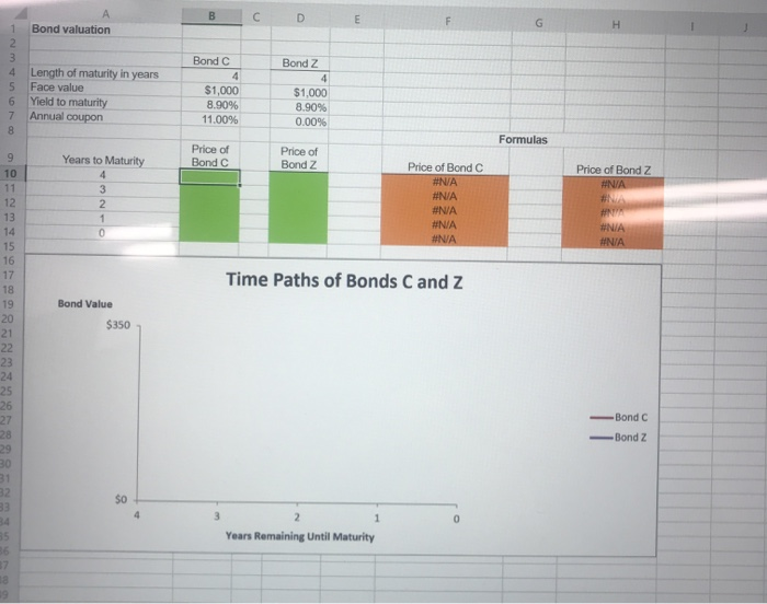 in her portfolio, Bond C and Bond Z. Each bond matures in