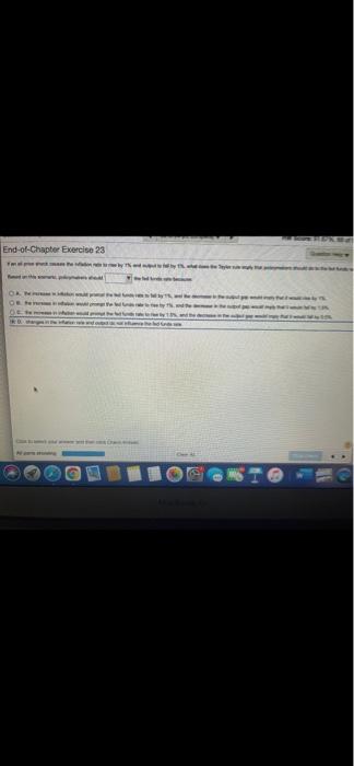  End-of-Chapter Exercise 23 Oct Homework: Chapter 16 SAD End-of-Chapter Exercise 25