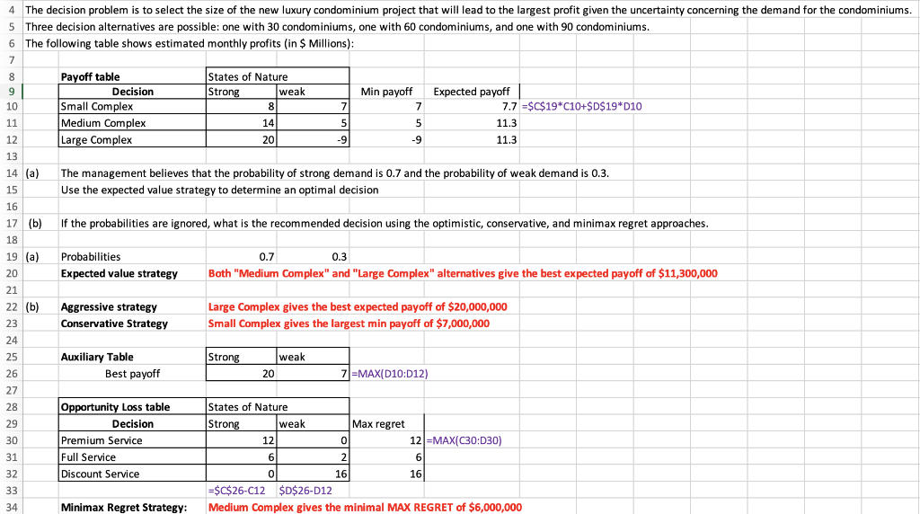  Please answer second portion in excel in accordance to solution sample