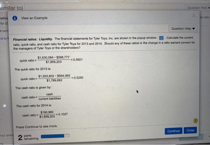 the shareholders? What is the current ratio for 2014? (Round to four