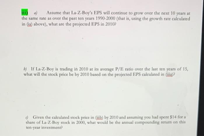 without showing your work. Problem 1: Show your work. Draw the timeline