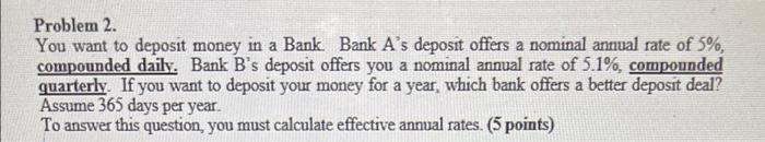  please answer part 2 using the instructions provided. Problem 2. You