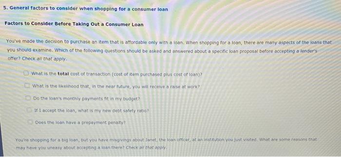 When shopping for a loan, there are many aspects of the loans