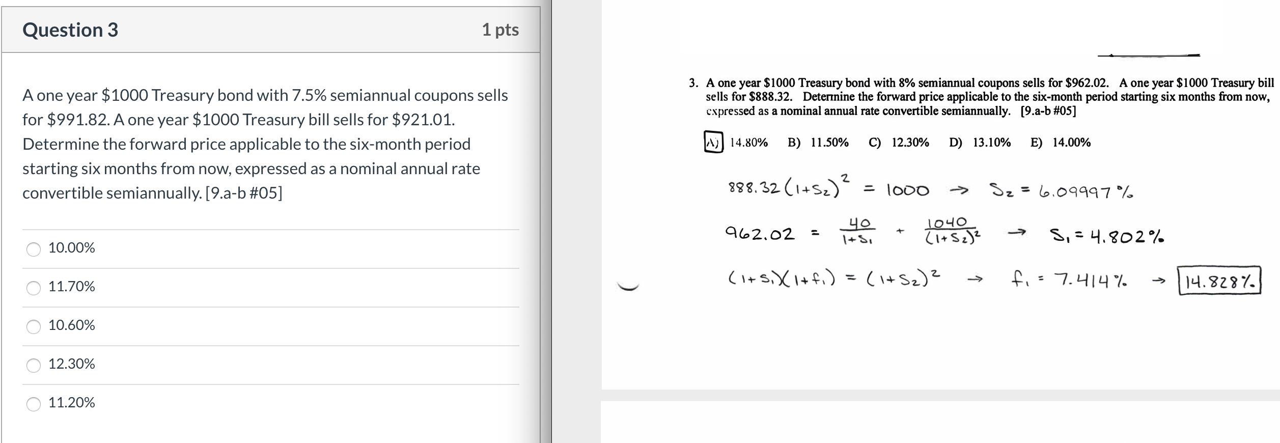 Can someone help me with this problem? Attached is an example to