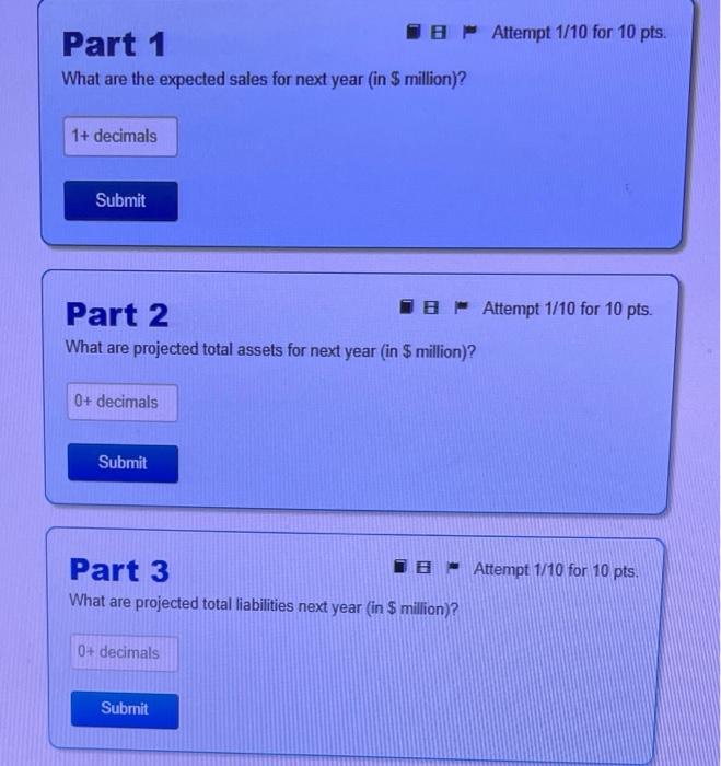 not be able to complete this problem without them. If provided a