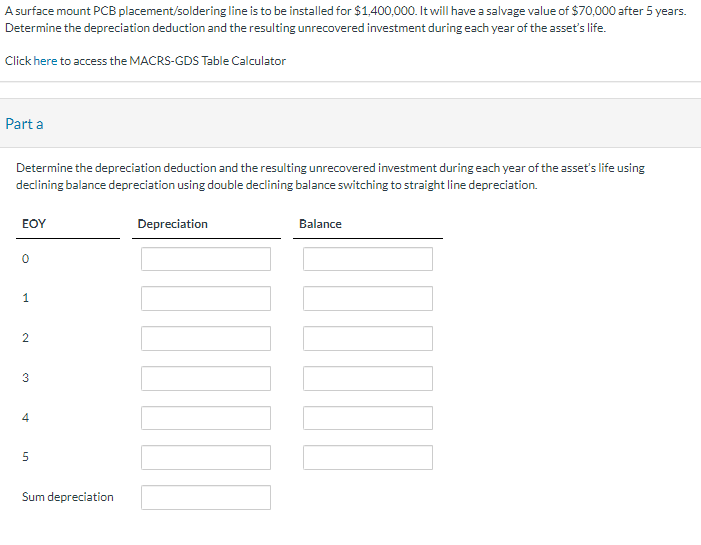  A surface mount PCB placement/soldering line is to be installed for