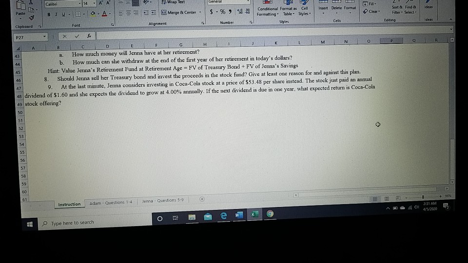 new car. The car that Adam is considering costs $47,000. The dealer