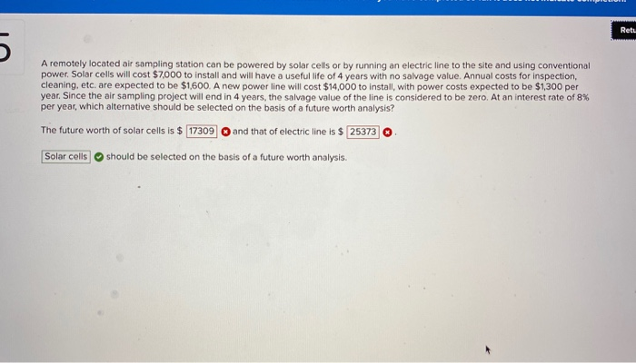 A remotely located air sampling station can be powered by solar