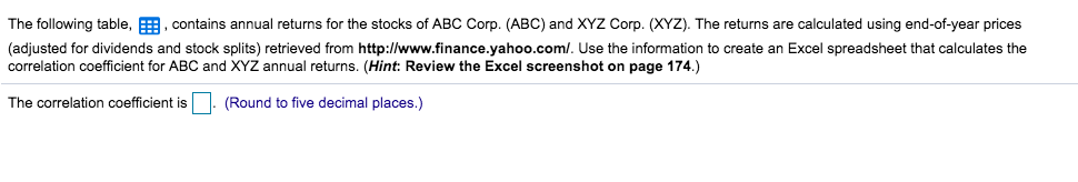 Returns Year 2005 2006 2007 2008 2009 2010 2011 2012 2013 2014