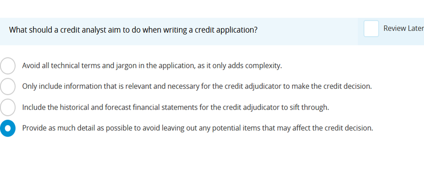Can you check whether my answer is correct ? What should a