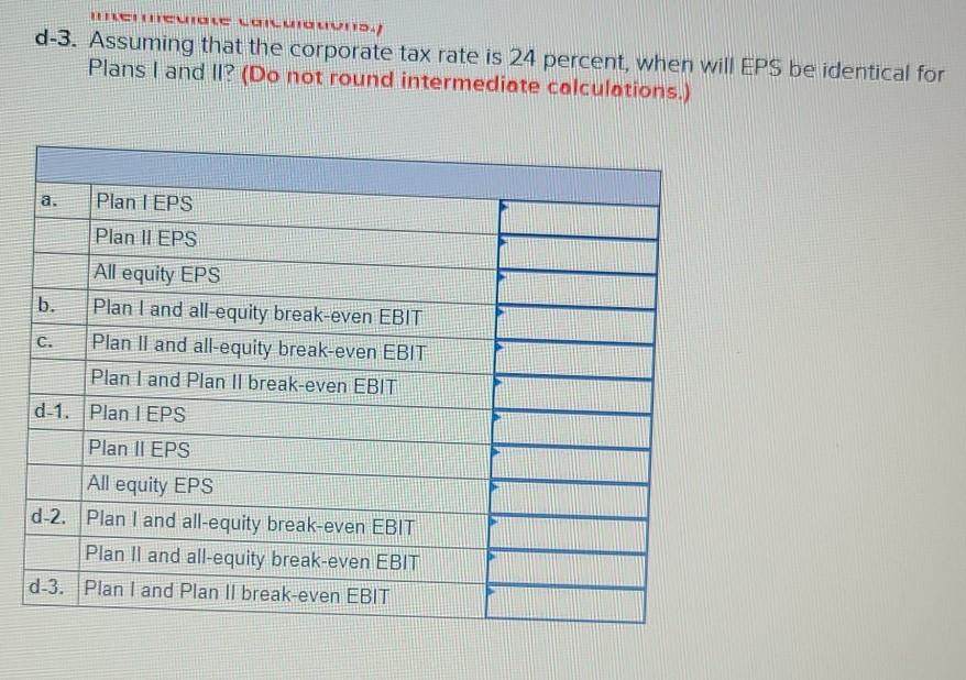 result in 23,000 shares of stock and $81,000 in debt. Plan II