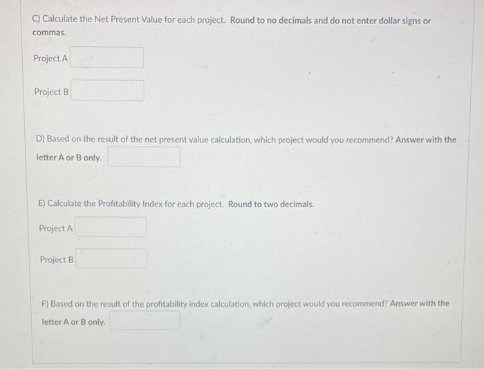 The company's required rate of return for projects of this risk level