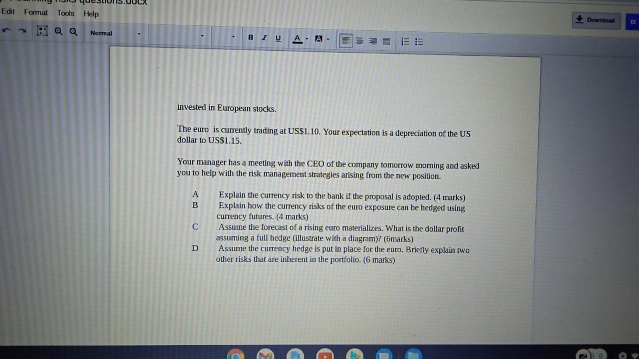 Edit Format Tools Help Download Normal BIU A- A - SEE