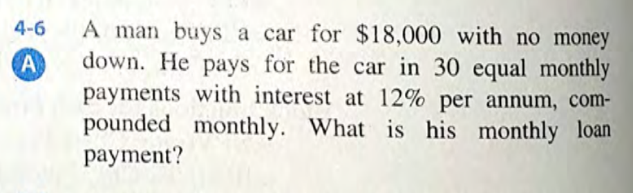 1) Use (compound interest tables) , not formulas. 2) GIVE Cash