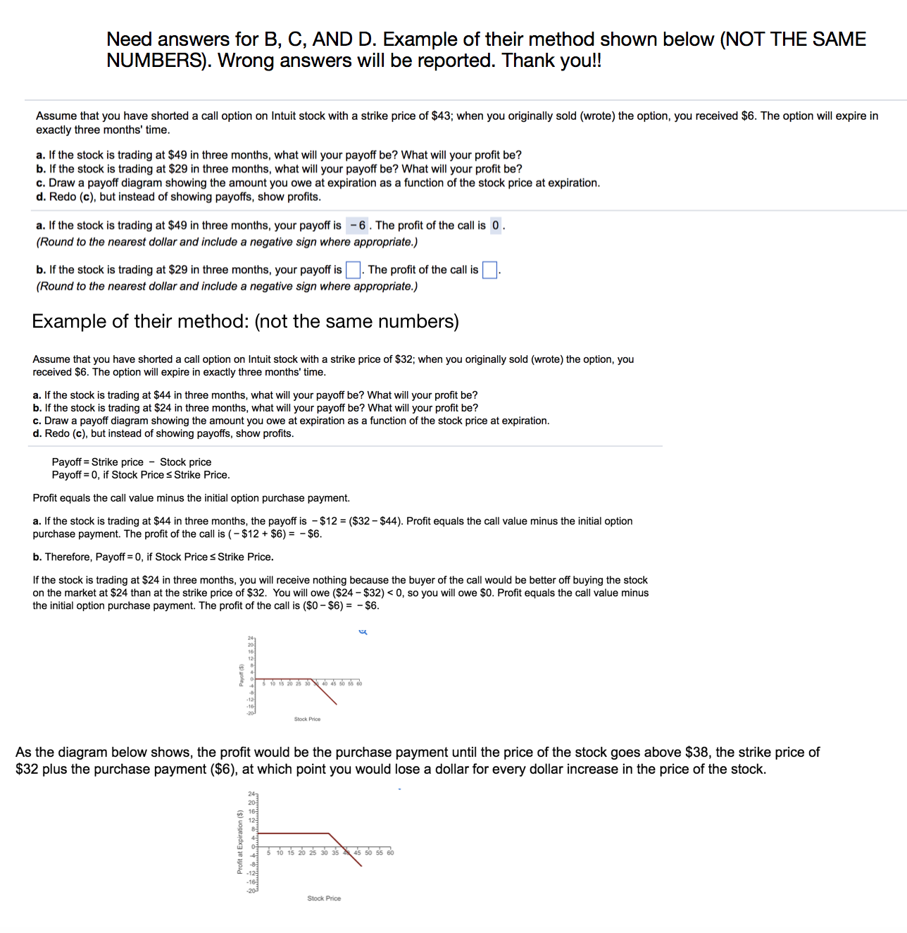  Need answers for B, C, AND D. Example of their method