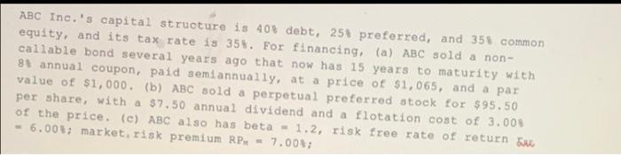 it to the new debt/assets ratio as indicated below, and replacing all
