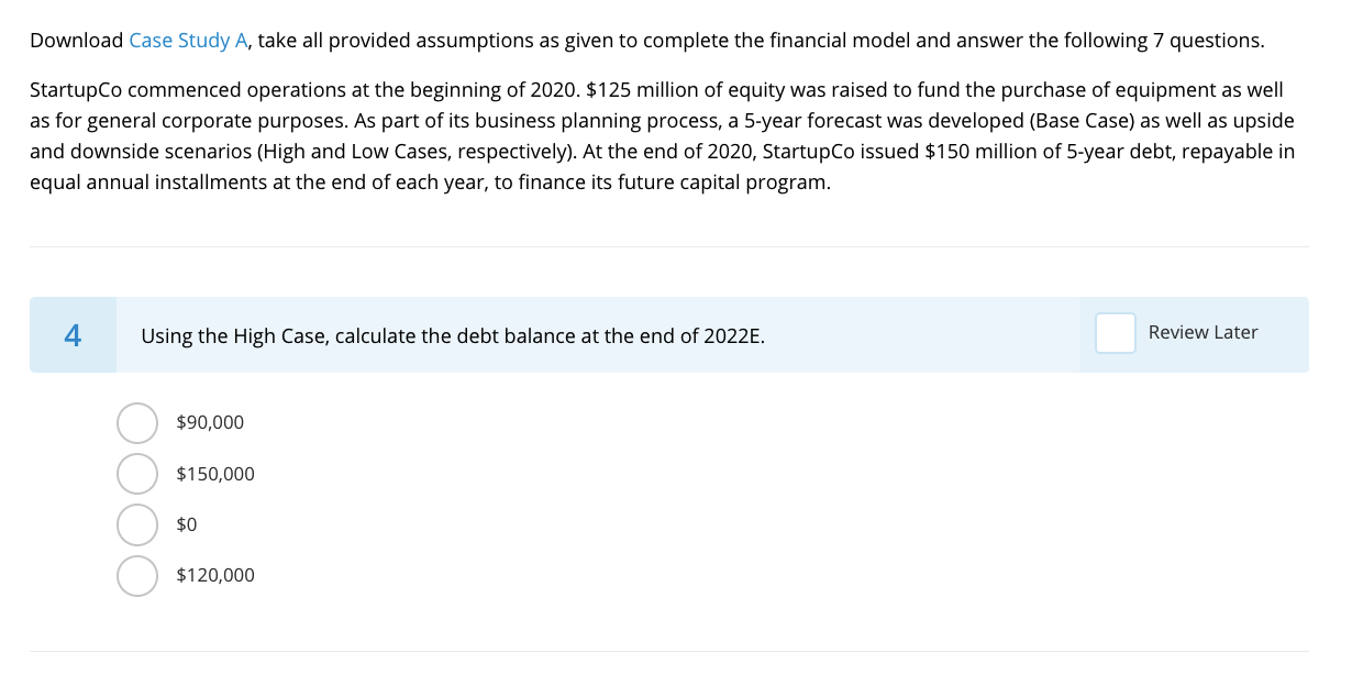 2020. $125 million of equity was raised to fund the purchase of