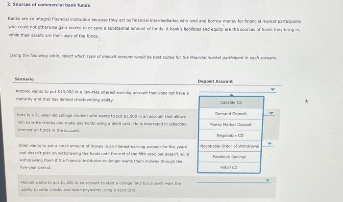 There are TWO scenario parts. Please complete both for a upvote. Lastly,