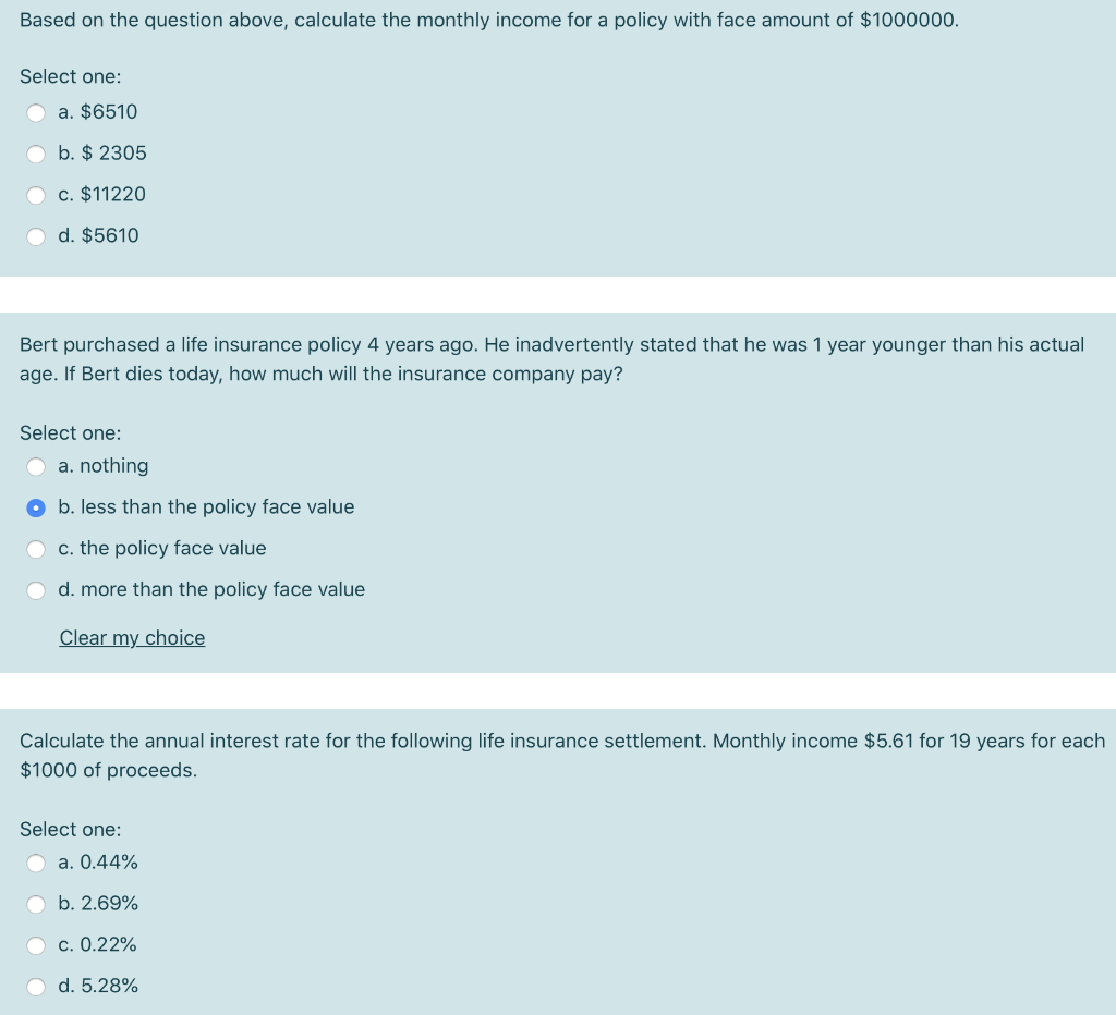 Please answer all Based on the question above, calculate the monthly