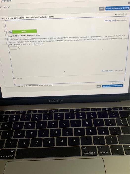  MINDTAV Problems Save Submit Anment for Grading Questo ons Problem 11-09