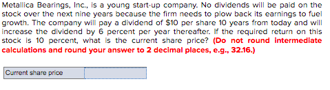 Please solve both for a thumbs up, please! Metallica Bearings, Inc., is