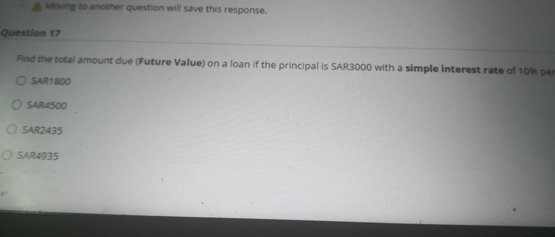 Moving to another question will save this response. Question 17 Find