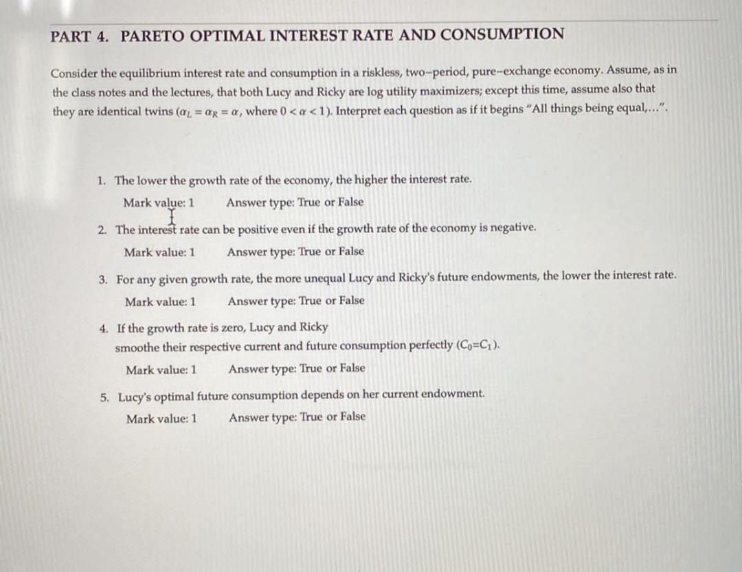 PORTFOLIO THEORY The market is comprised of four stocks, A, B, C,