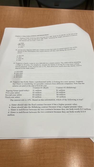 ASAP, please! ... M. Hand why are the 2 e34 Spose a