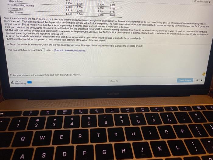 which is considering expanding its operations in synthetic fiber manufacturing. Your boss