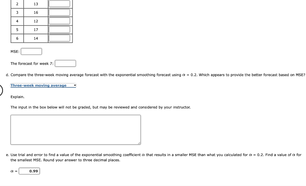 12 17 14 a. Choose the correct time series plot. (1) Time