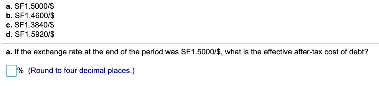 potentially end up paying a very different effective rate of interest than